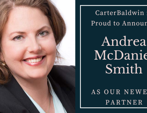 Andrea McDaniel Smith Named Partner, CarterBaldwin Executive Search