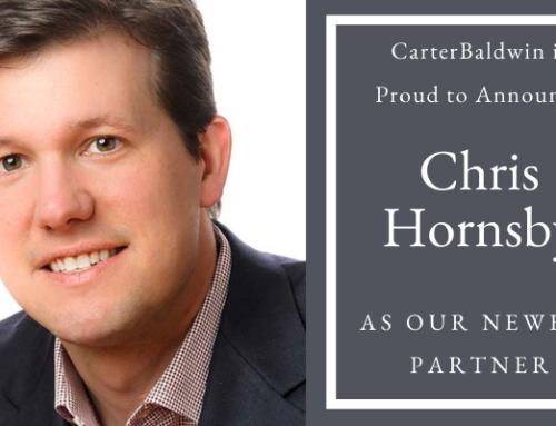 CarterBaldwin Executive Search Names Chris Hornsby Partner